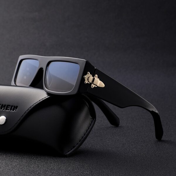 

Men Acrylic Frame Sunglasses, Blue