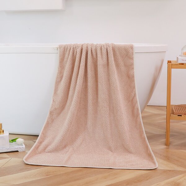 

Solid Color Bath Towel, Khaki