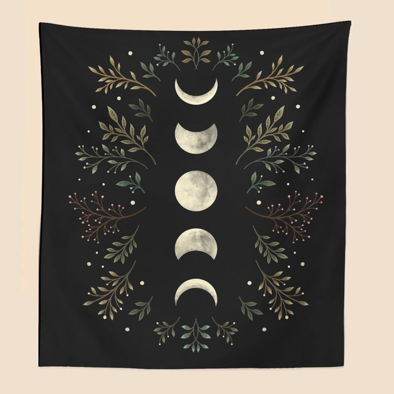 

Moon Print Tapestry, Multicolor
