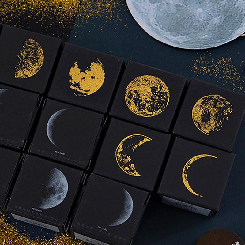 

1pc Moon Pattern Random Stamp, Multicolor