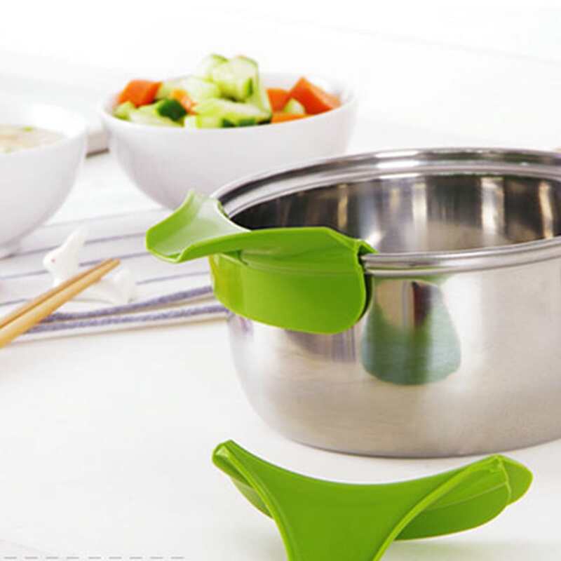 

1pc Anti-spill Soup Deflector, Green