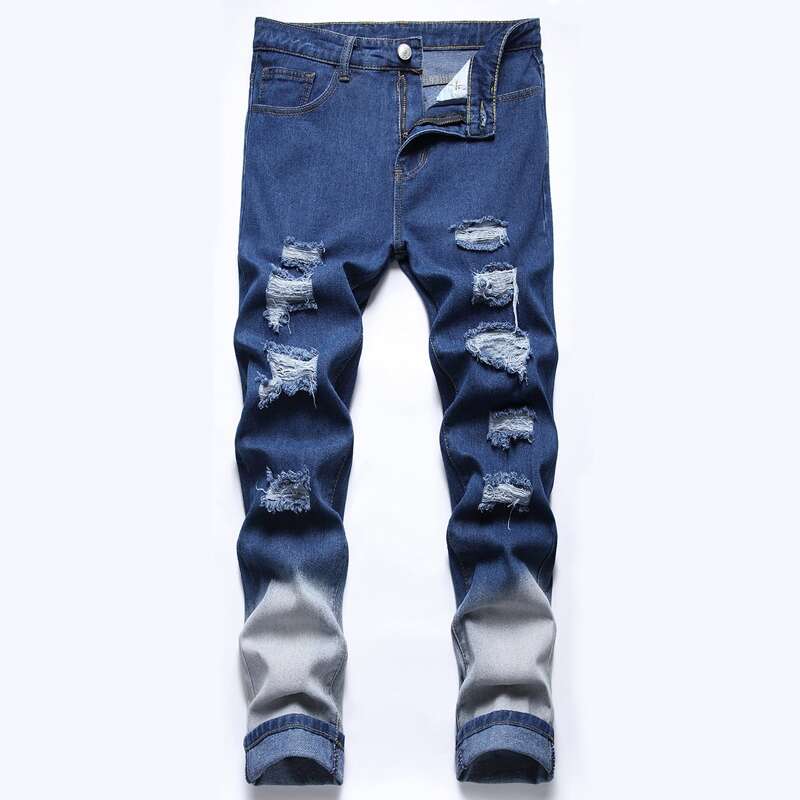 

Guys Ripped Jeans, Medium wash