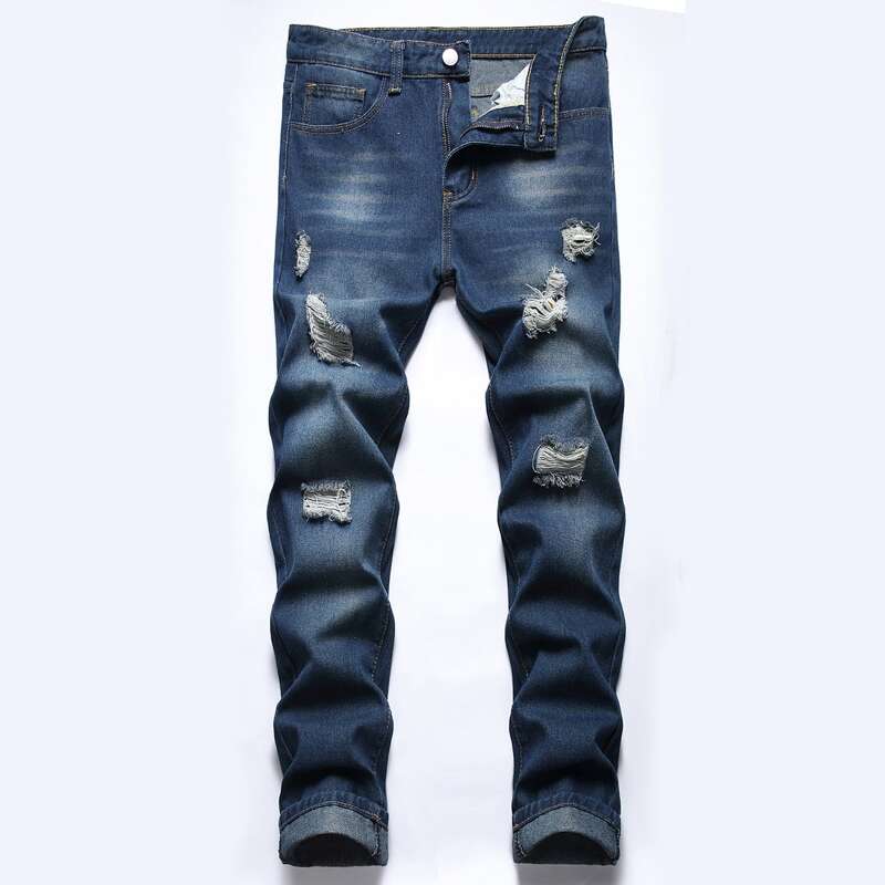 

Guys Ripped Jeans, Dark wash
