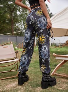 Pantalones Dibujos animados Casual - Multicolor - Ver 2