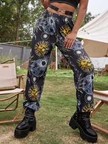 Pantalones Dibujos animados Casual - Multicolor - Ver 5