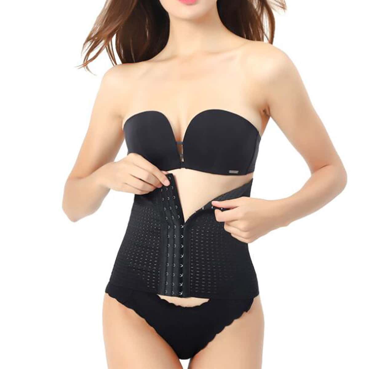 

Body Shaping Control Abdomen Corset, Black