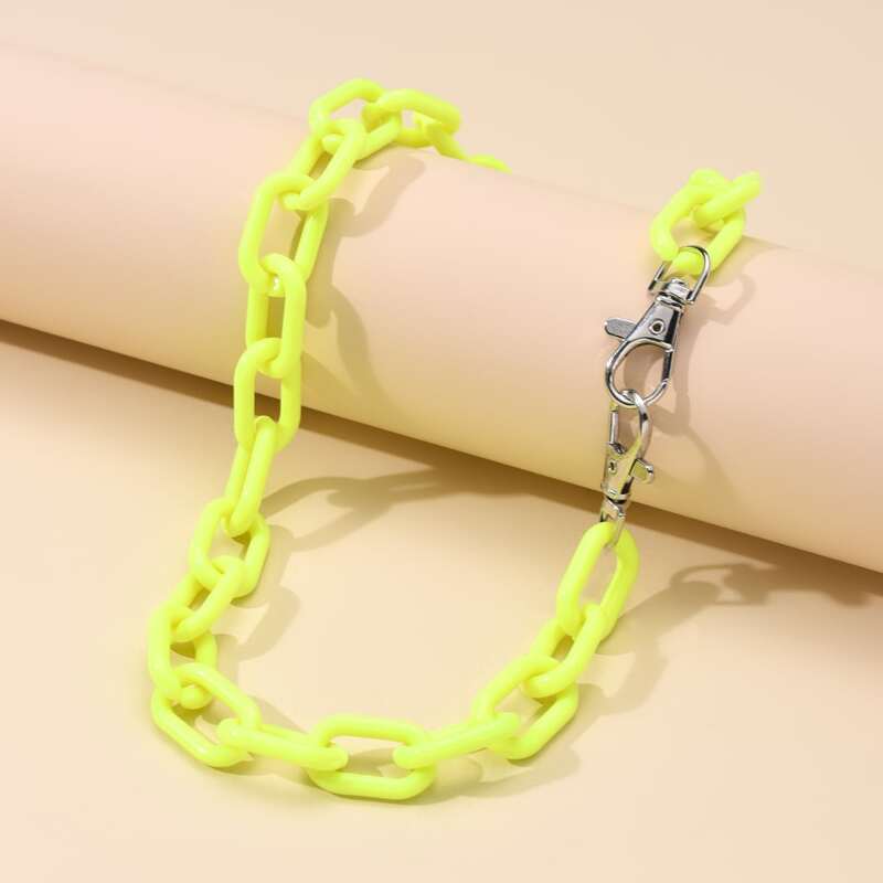 

Acrylic Pant Chain, Yellow