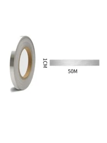 1入組自膠粘劑瓦隙貼紙 - 銀色 - 查看 2