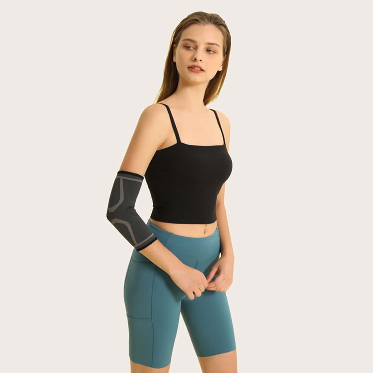 

1pc Support Arm Guard, Grey