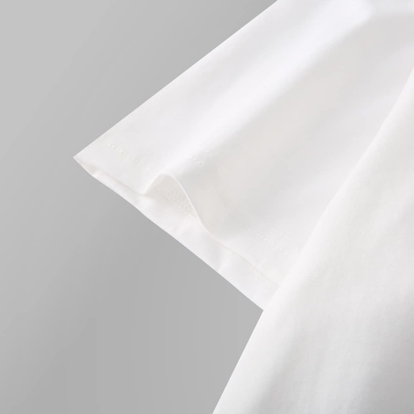 

Men Tropical And Letter Graphic Tee, White