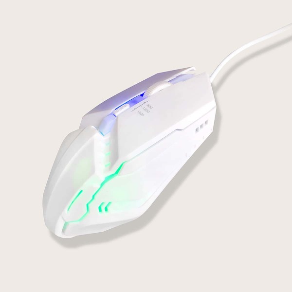 

Wired Luminous Gaming Mouse, White