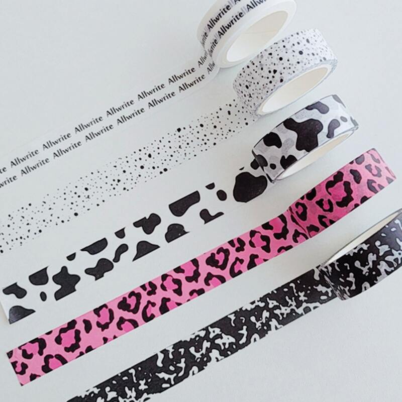 

1roll Random Pattern DIY Tape, Multicolor