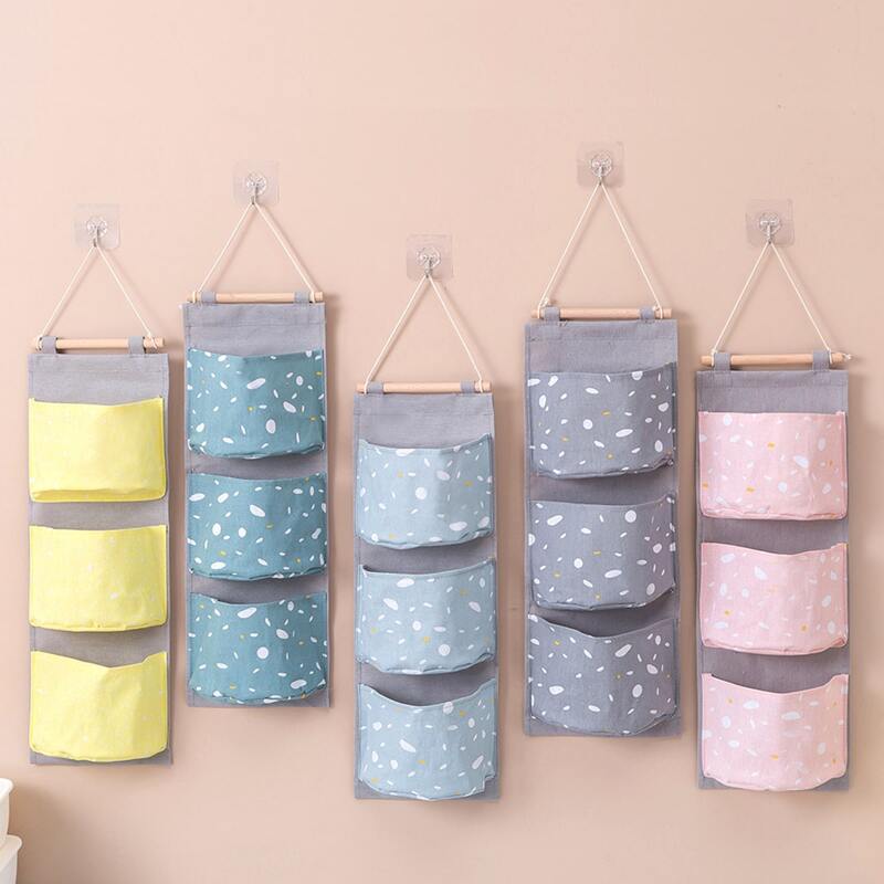 

1pc Random Hanging Storage Bag, Multicolor