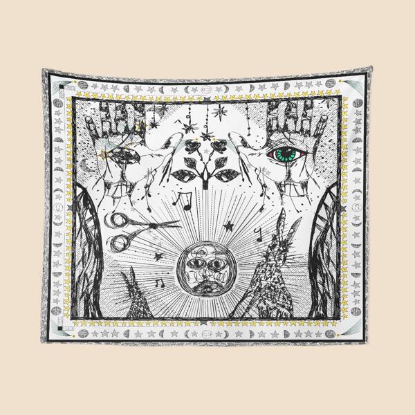 

Abstract Pattern Tapestry, Multicolor
