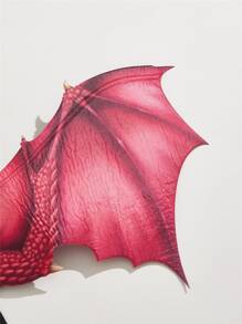 Disfraz dragón ala - Rojo - Ver 3