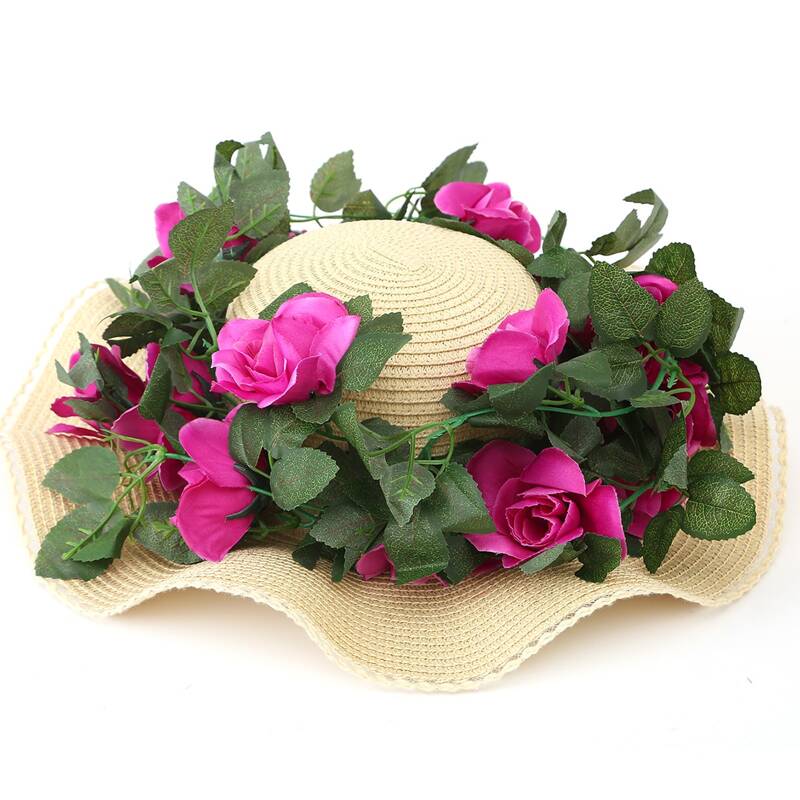 

1pc Artificial Flower Vine, Purple