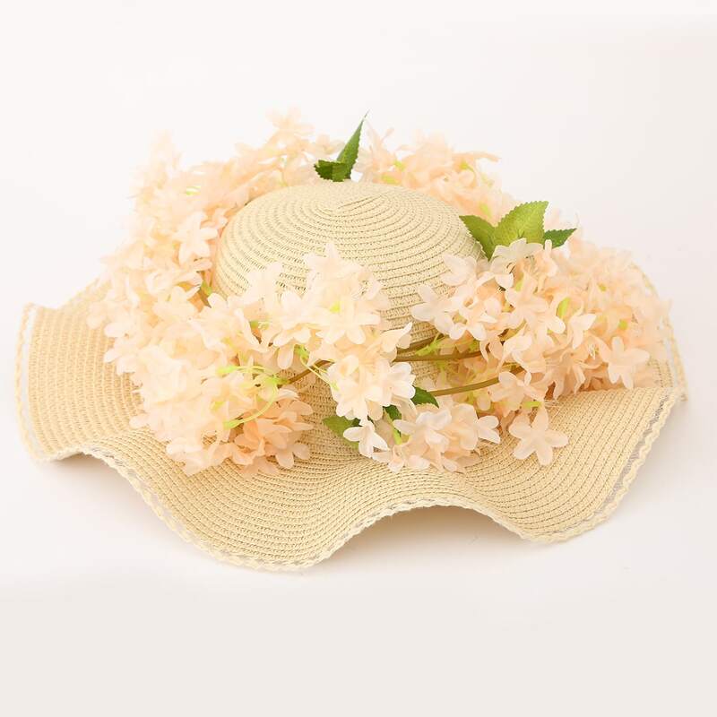 

1pc Artificial Flower Vine, Champagne