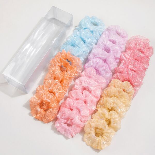 

30pcs Simple Scrunchie, Multicolor