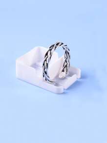 Fashionable and Popular Men Braided Ring Copper for Jewelry Gift and for a Stylish Look