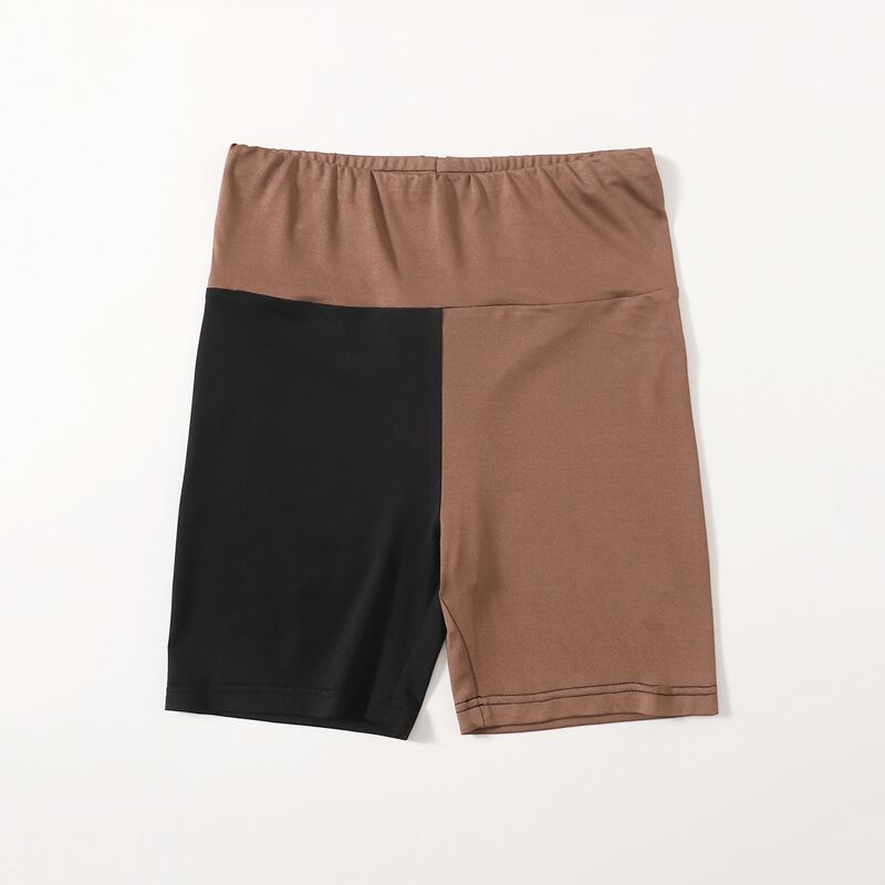 

Colorblock Biker Shorts, Multicolor