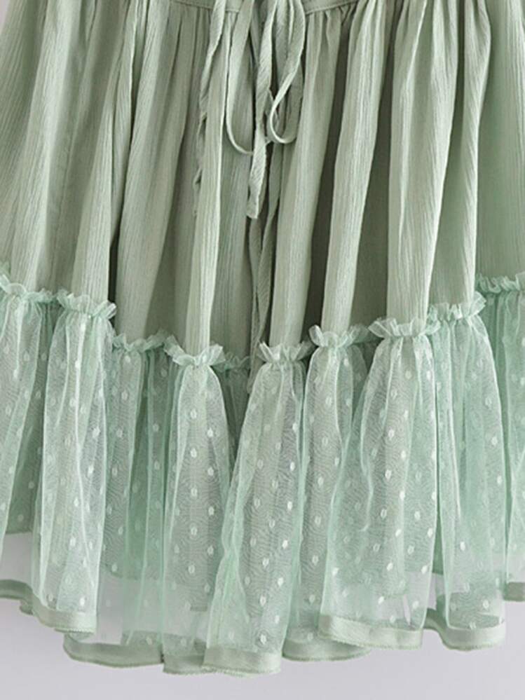 sheer mesh cut out dress Lateen Green Sheer Mesh Cut Out Maxi Swimsuit Cover-Up Dress