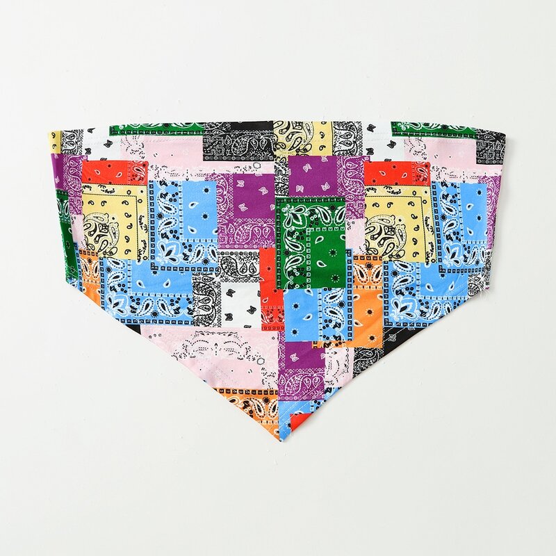 

Paisley Bandana Crop Tube Top, Multicolor