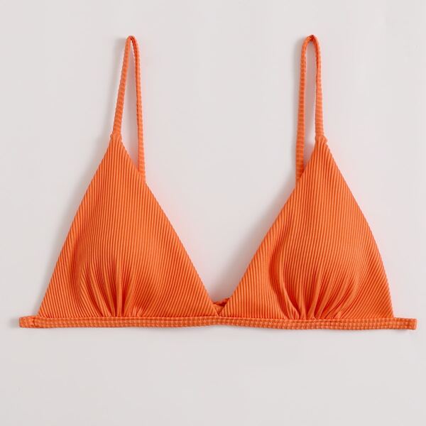 

Rib Bikini Top, Orange