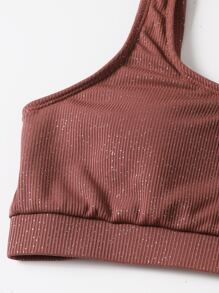 Glitter High Waisted Bikini Set