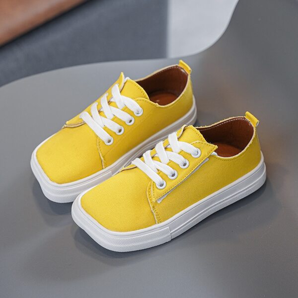 

Toddler Boys Square Canvas Shoes, Yellow