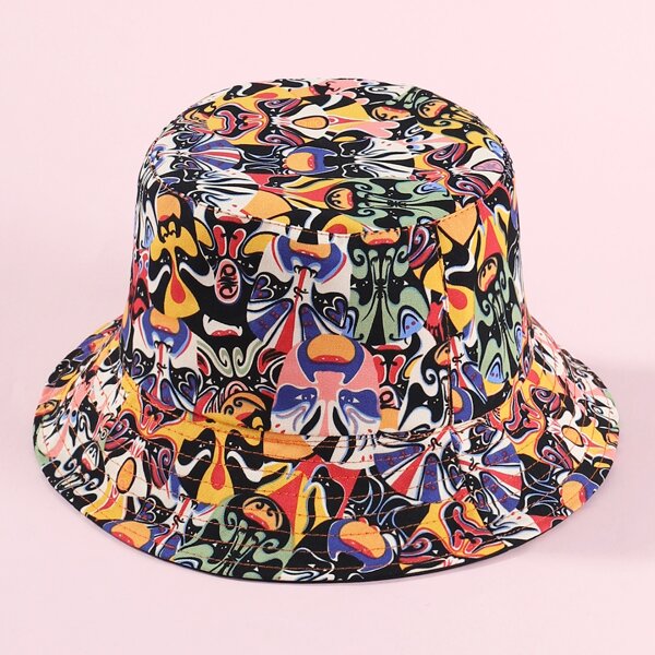 

Kids Reversible Bucket Hat, Multicolor