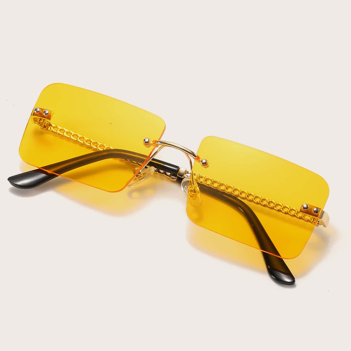 

Square Rimless Sunglasses