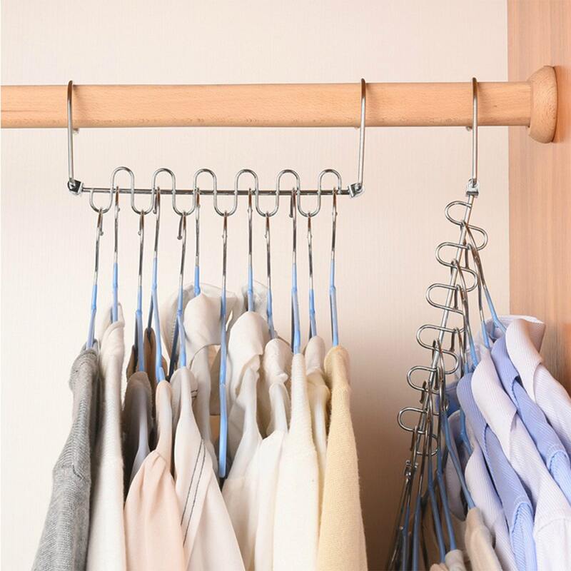 

1pc Scallop Clothes Hanger, Silver