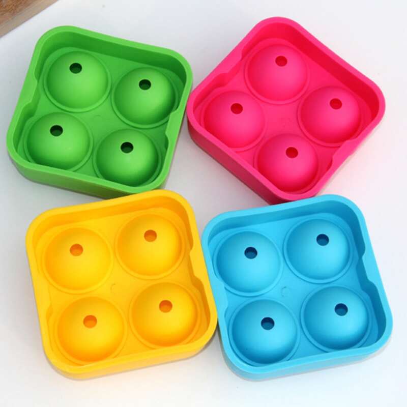 

1pc Ball Ice Cube Mold, Multicolor