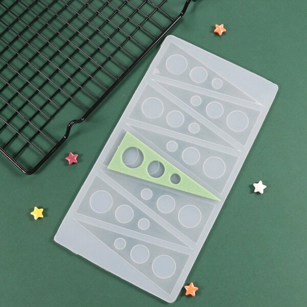 

1pc Silicone Chocolate Mold, White