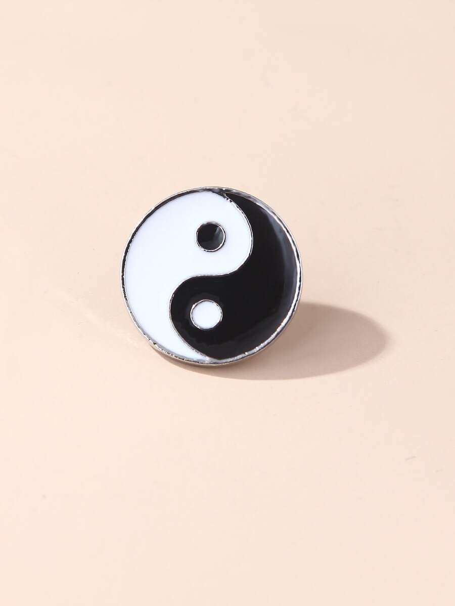 Broche De Detalle De Yin Y Yang