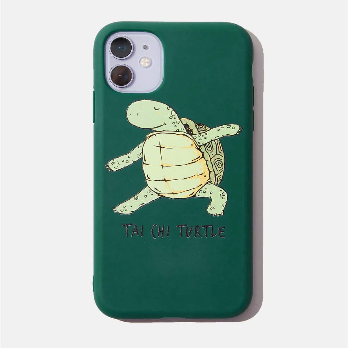 

Cartoon Turtle Phone Case, Green