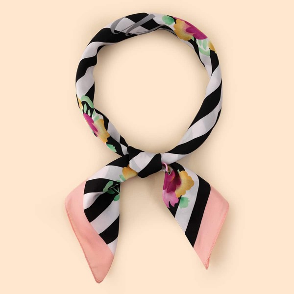 

Flower Print Bandana, Multicolor