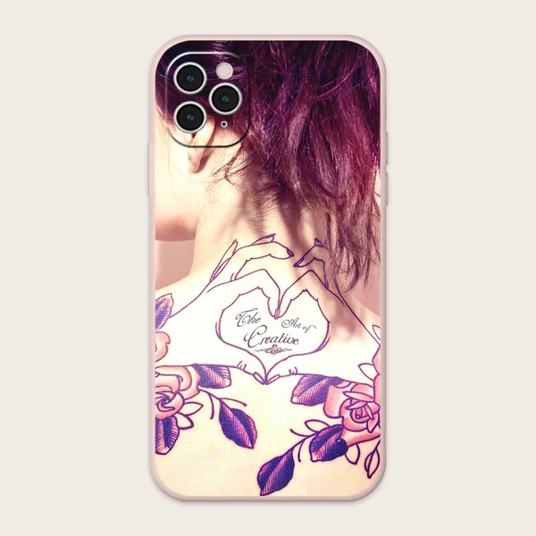 

Girl Pattern Phone Case, Multicolor