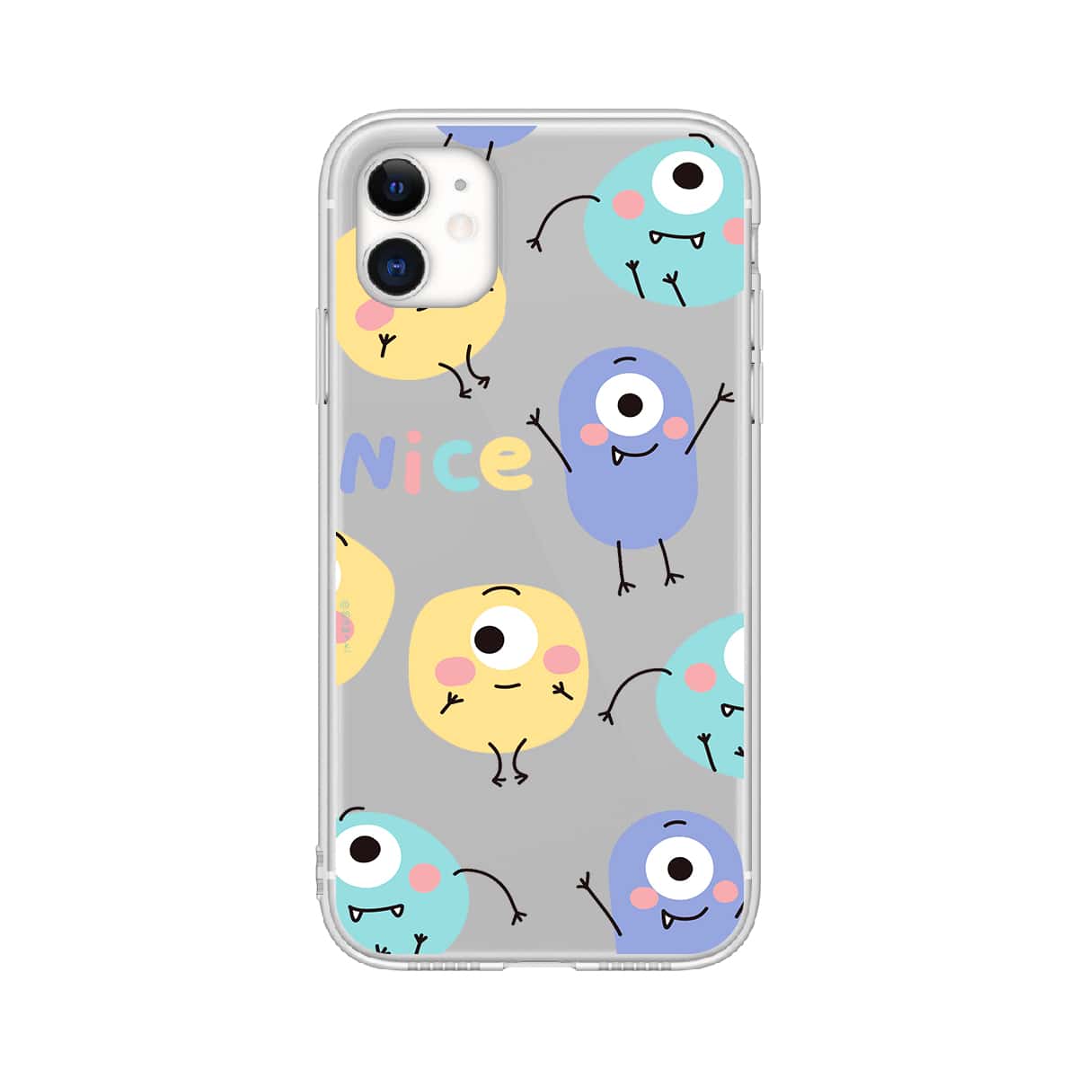 

Cartoon Graphic Phone Case, Multicolor
