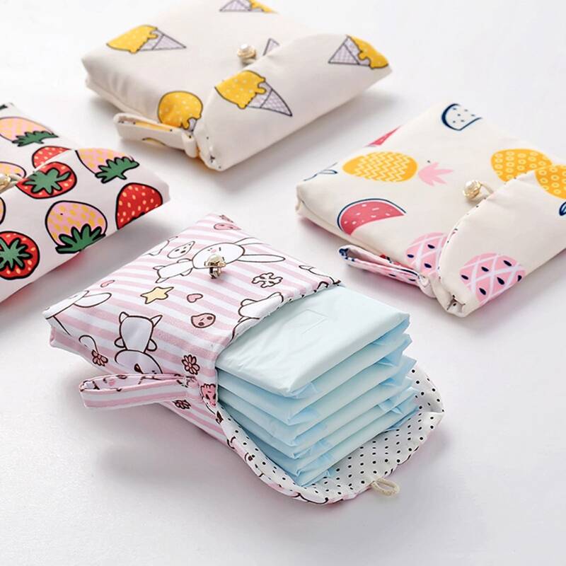 

1pc Random Cartoon Mini Storage Bag, Multicolor