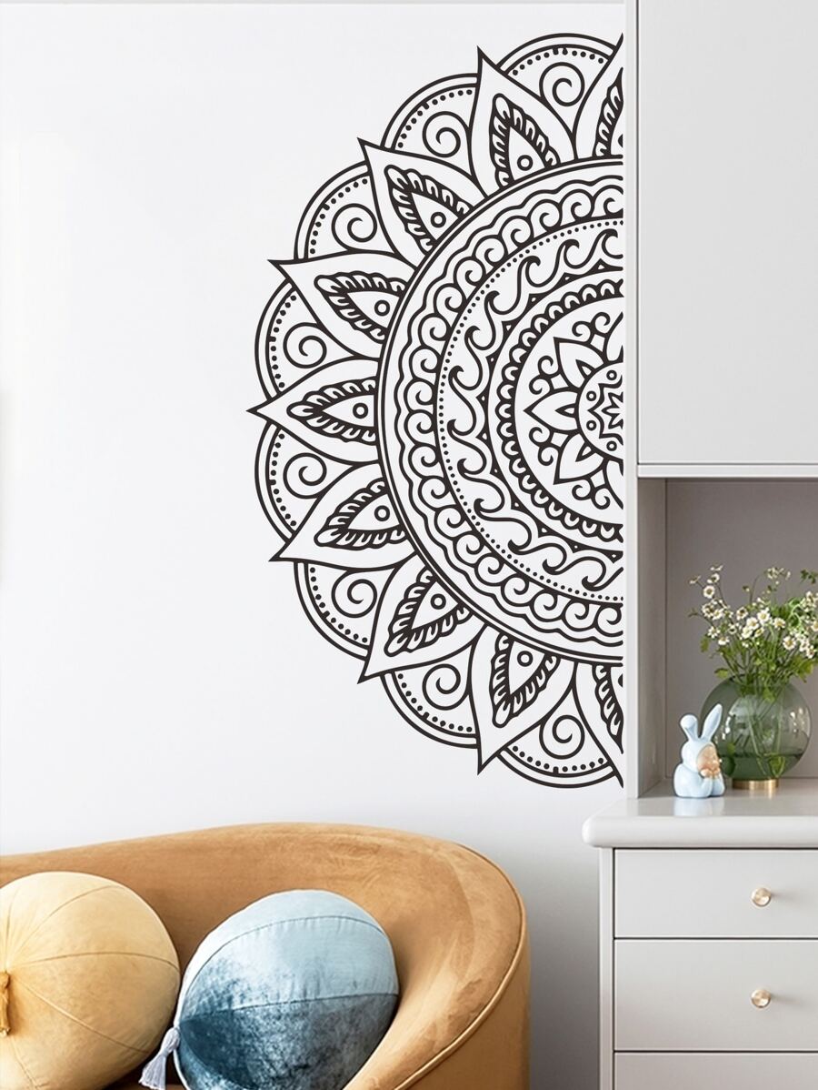 Mandala Print Wall Sticker Rama Decoration Rama
