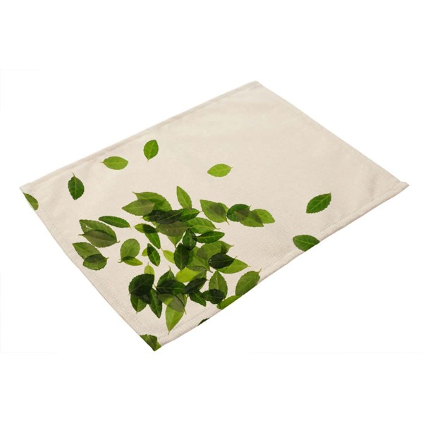 

Leaf Print Placemat, Multicolor
