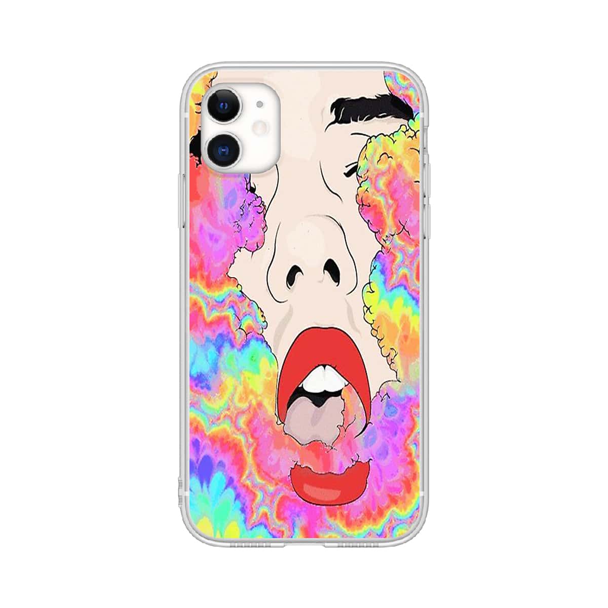 

Cartoon Graphic Phone Case, Multicolor