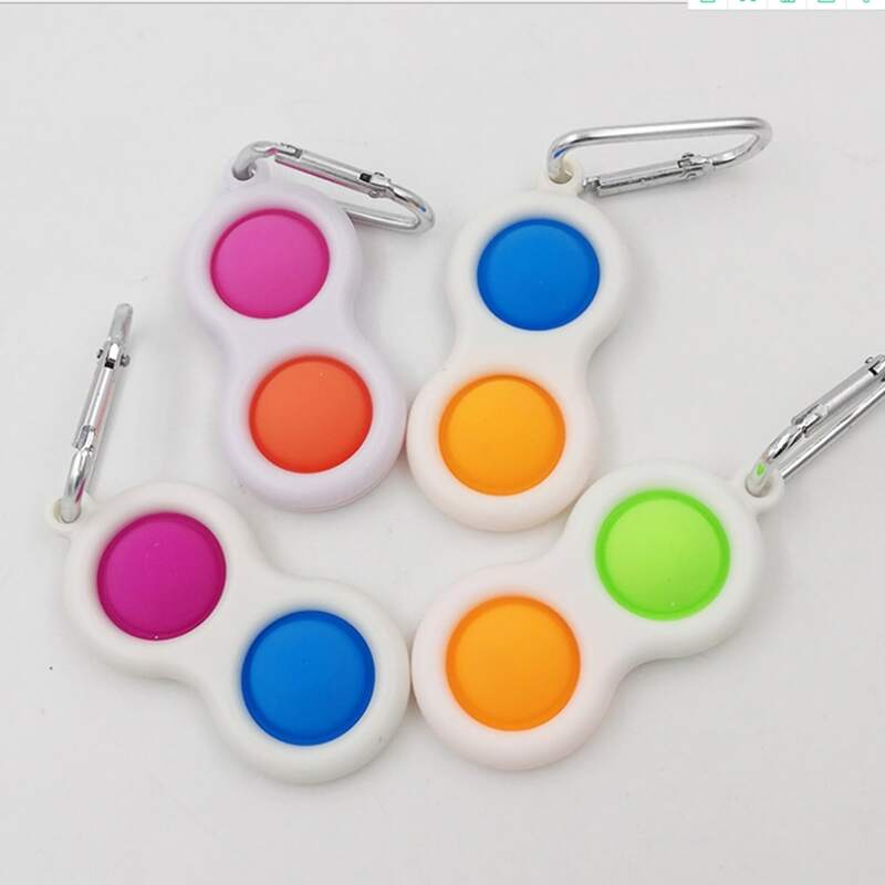 

1pc Random Stress Relief Bubble Toy, Multicolor