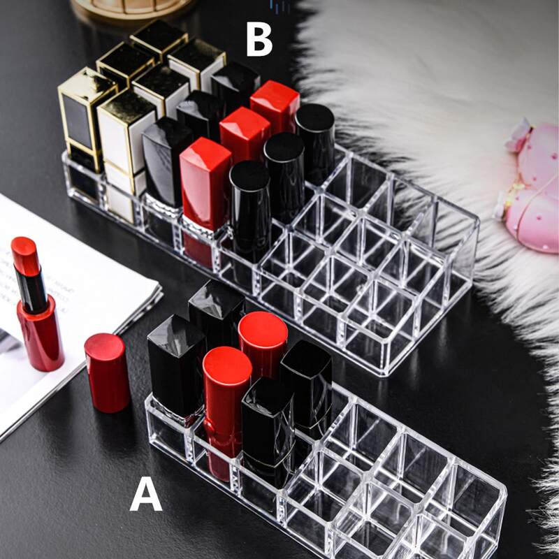 

1pc Lipstick Storage Box, Clear