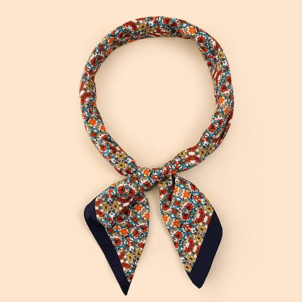 

Flower Print Bandana, Multicolor