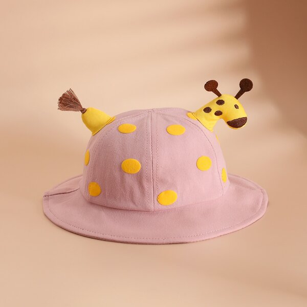 

Toddler Girls Cartoon Bucket Hat, Pink