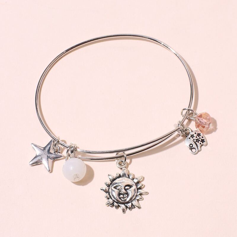 

Star & Sun Bracelet, Silver