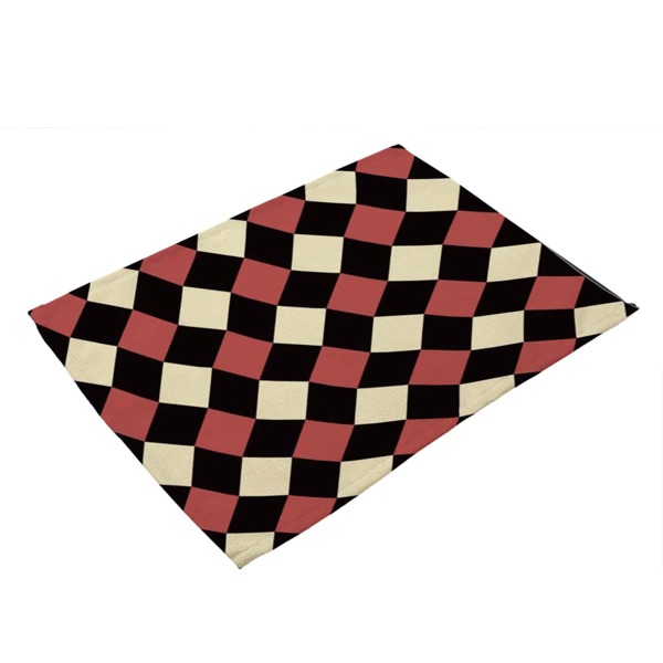 

Plaid Pattern Placemat, Multicolor