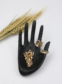 Khay lưu trữ đồ trang sức hình tay 1 cái - màu đen - Xem 1